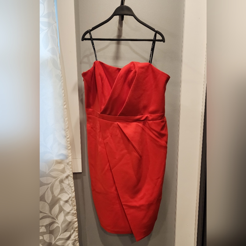 City Chic strapless dress